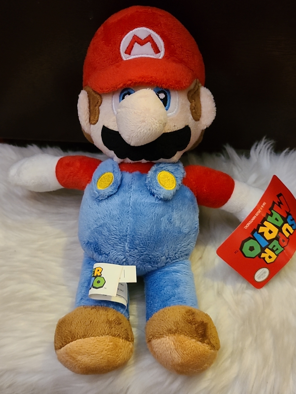 Nintendo Mario Plush - Red Hat & Blue Overalls